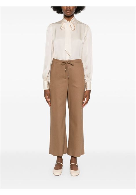 Brown cropped trousers 'S Max Mara - women 'S MAXMARA | 2429136023600008